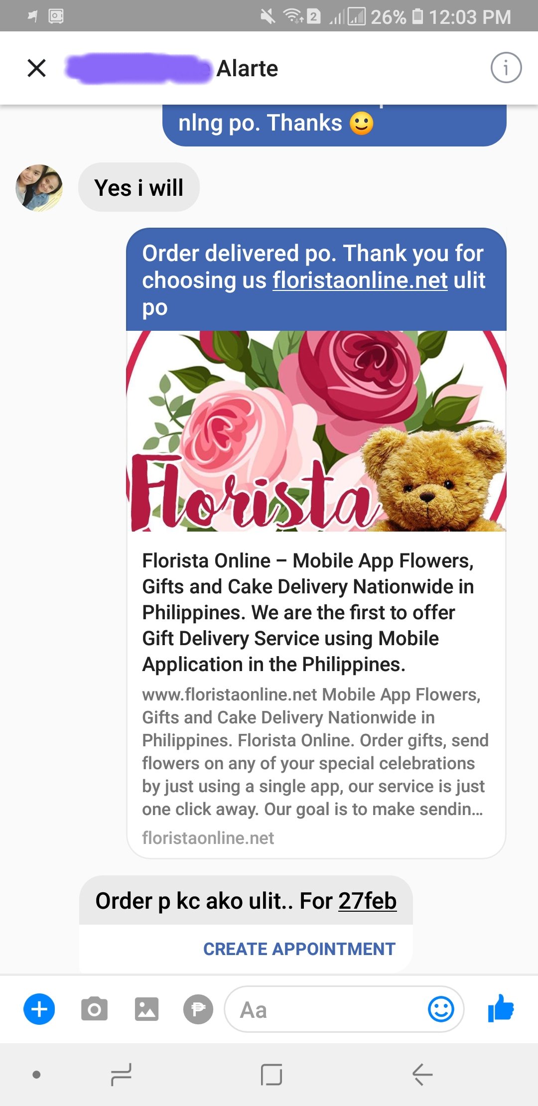Florista Online - Flowers, cakes and Gifts Delivery Philippines. | Flower Delivery Philippines. Florista Online is the First to offer Online Flower, Cake and Gift Delivery Service using Mobile Application in the Philippines. Order gifts, send flowers on any of your special celebrations by just using a single app, our service is just one click away. Our goal is to make sending flower and gifts faster, convenient and easier at a very affordable and reasonable price. Florista Online - Flowers, cakes and Gifts Delivery Philippines. | Flower Delivery Philippines. Florista Online is the First to offer Online Flower, Cake and Gift Delivery Service using Mobile Application in the Philippines. Order gifts, send flowers on any of your special celebrations by just using a single app, our service is just one click away. Our goal is to make sending flower and gifts faster, convenient and easier at a very affordable and reasonable price.